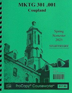 MKTG 301 Coupland packet 121 cover